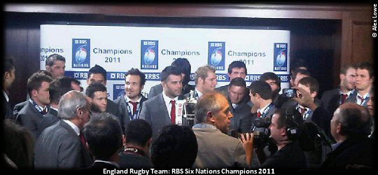 England Rugby: RBS SIX NATIONS 2011 CHAMPIONS